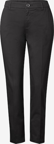 STREET ONE Pleated Pants in Grey: front