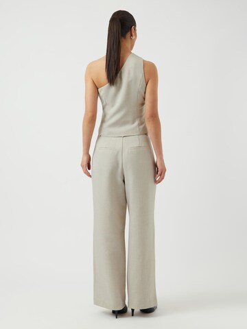 YAS Loose fit Pleat-front trousers 'YASTava' in Grey
