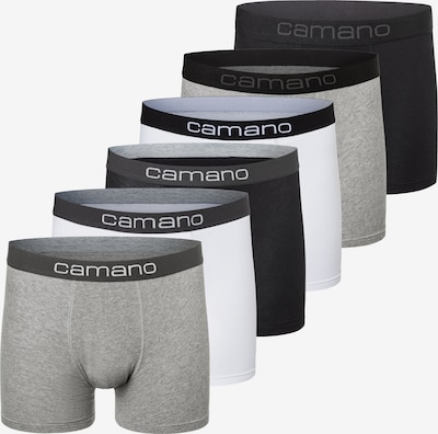 camano Boxer shorts in mottled grey / Black / White, Item view