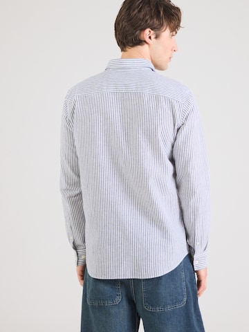 JJ Rebel Regular Fit Skjorte 'JREBMOSS' i blå