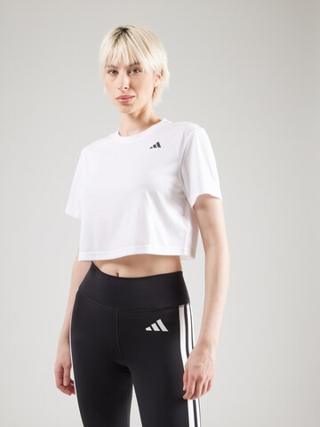 T-shirt fonctionnel 'Te Min' ADIDAS PERFORMANCE en blanc : devant