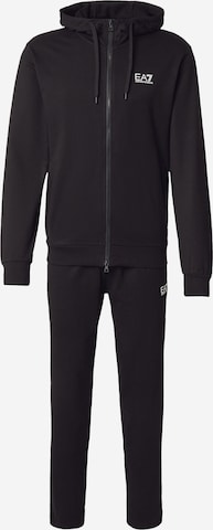 juoda EA7 Emporio Armani Treningas: priekis