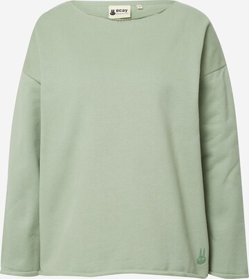 Sweat-shirt Ocay en vert : devant