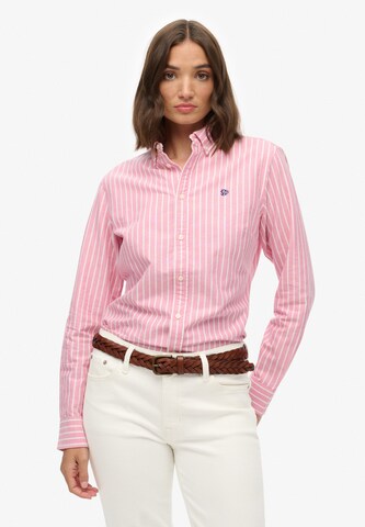 Superdry Blouse in Pink: front