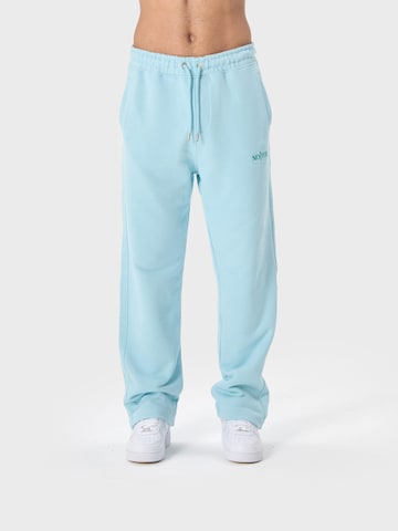 Ossy Homer Loose fit Workout Pants '450 GSM Heavy Cotton' in Blue