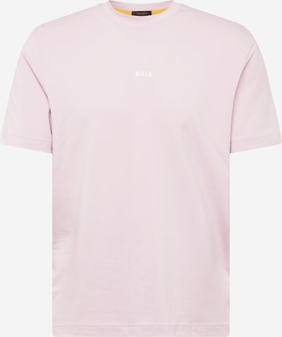 BOSS Orange T-Shirt 'Chup' en violet pastel / blanc, Vue avec produit