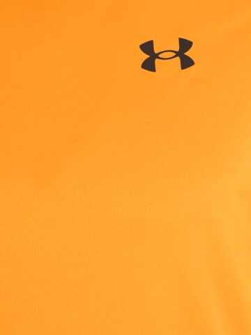 Coupe regular T-Shirt fonctionnel 'Tech 2.0' UNDER ARMOUR en orange