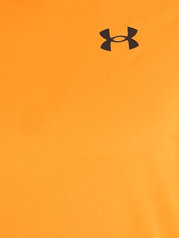 UNDER ARMOUR Klasický střih Funkční tričko 'Tech 2.0' – oranžová