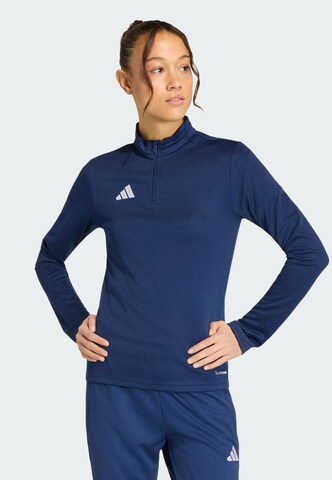 T-shirt fonctionnel 'Entrada 26' ADIDAS PERFORMANCE en bleu : devant