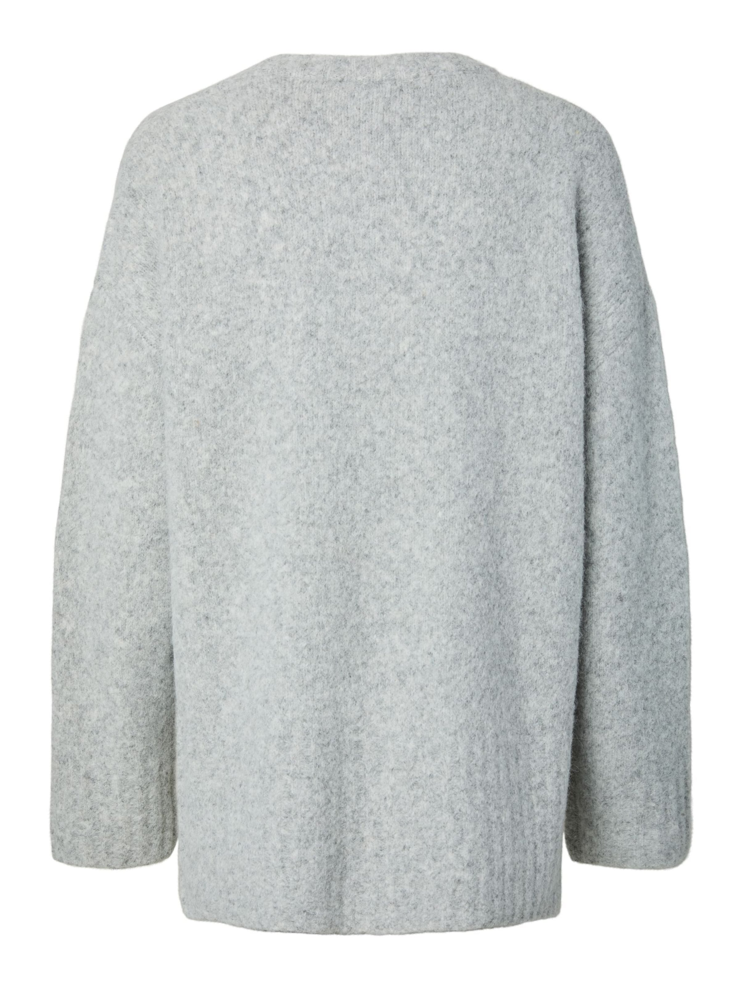 PIECES Sweater 'PCTina' in Grey