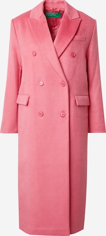 Cappotto di mezza stagione di UNITED COLORS OF BENETTON in rosa: frontale