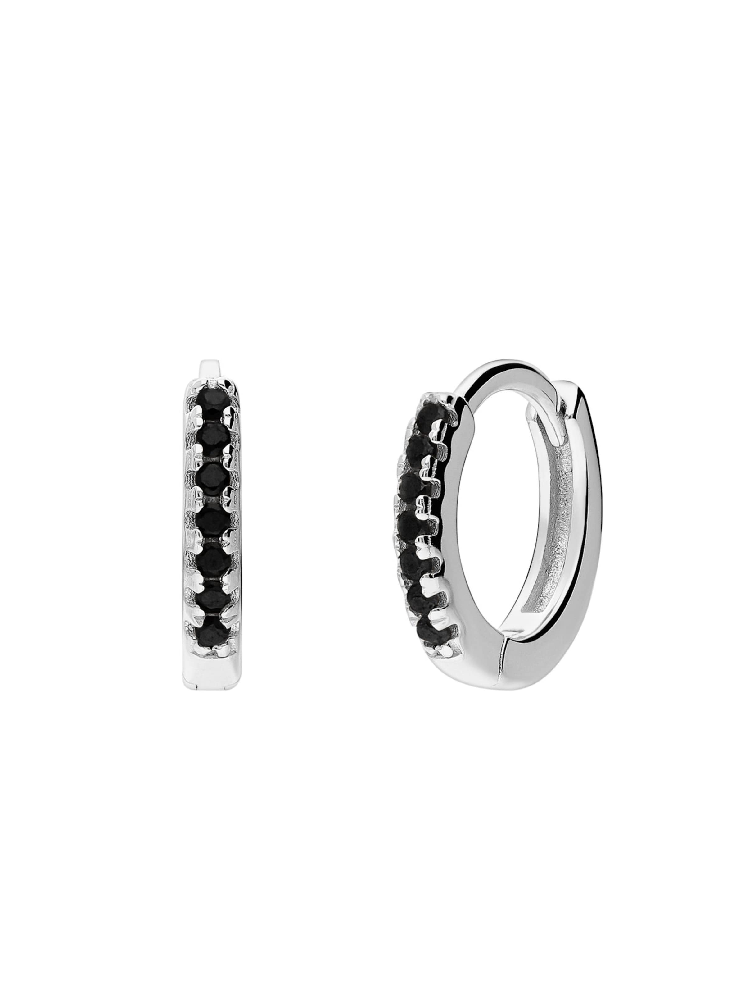 Lucardi Oorbellen in Zilver: voorkant