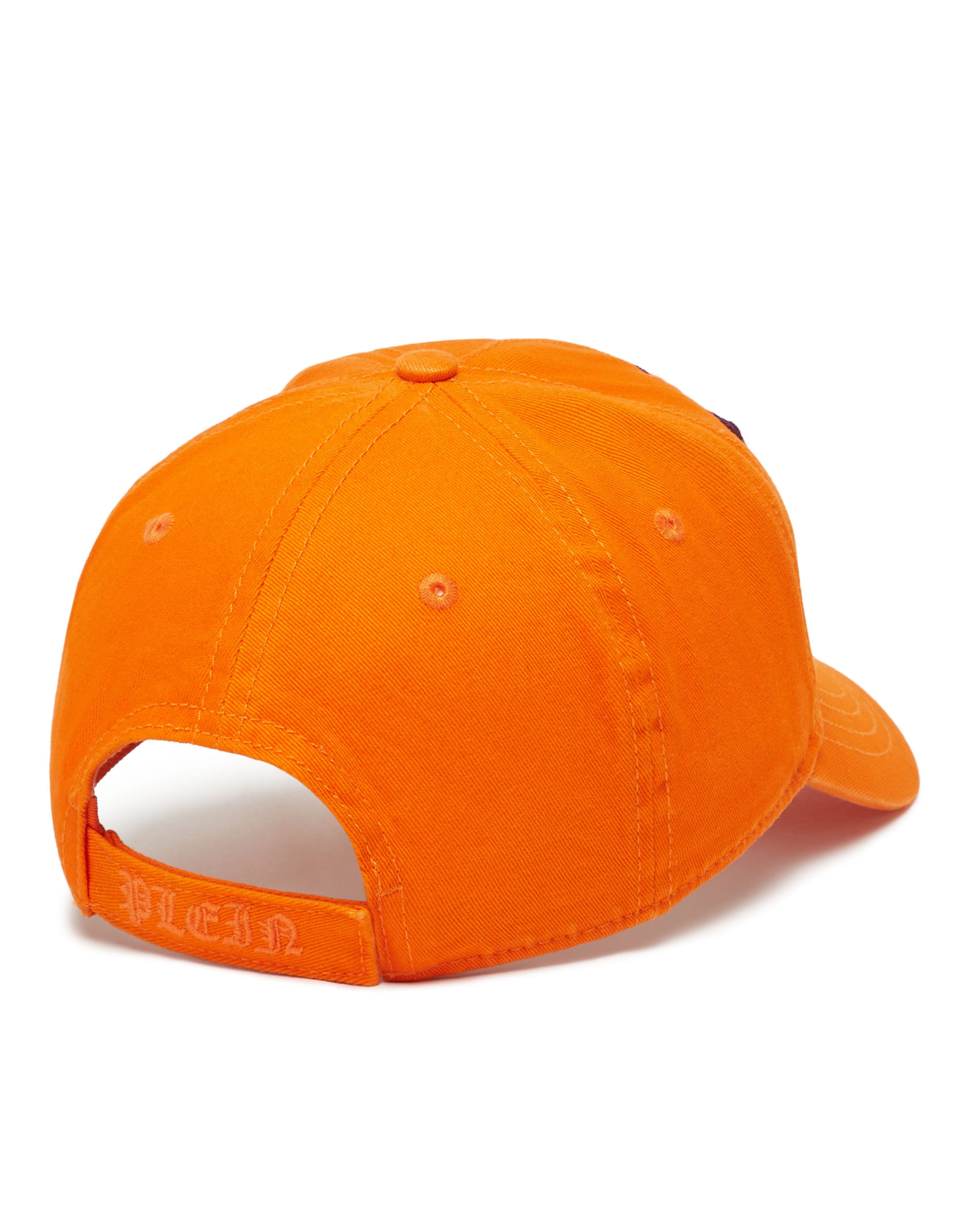 Philipp Plein - Gorra 'Gothic Plein' en naranja