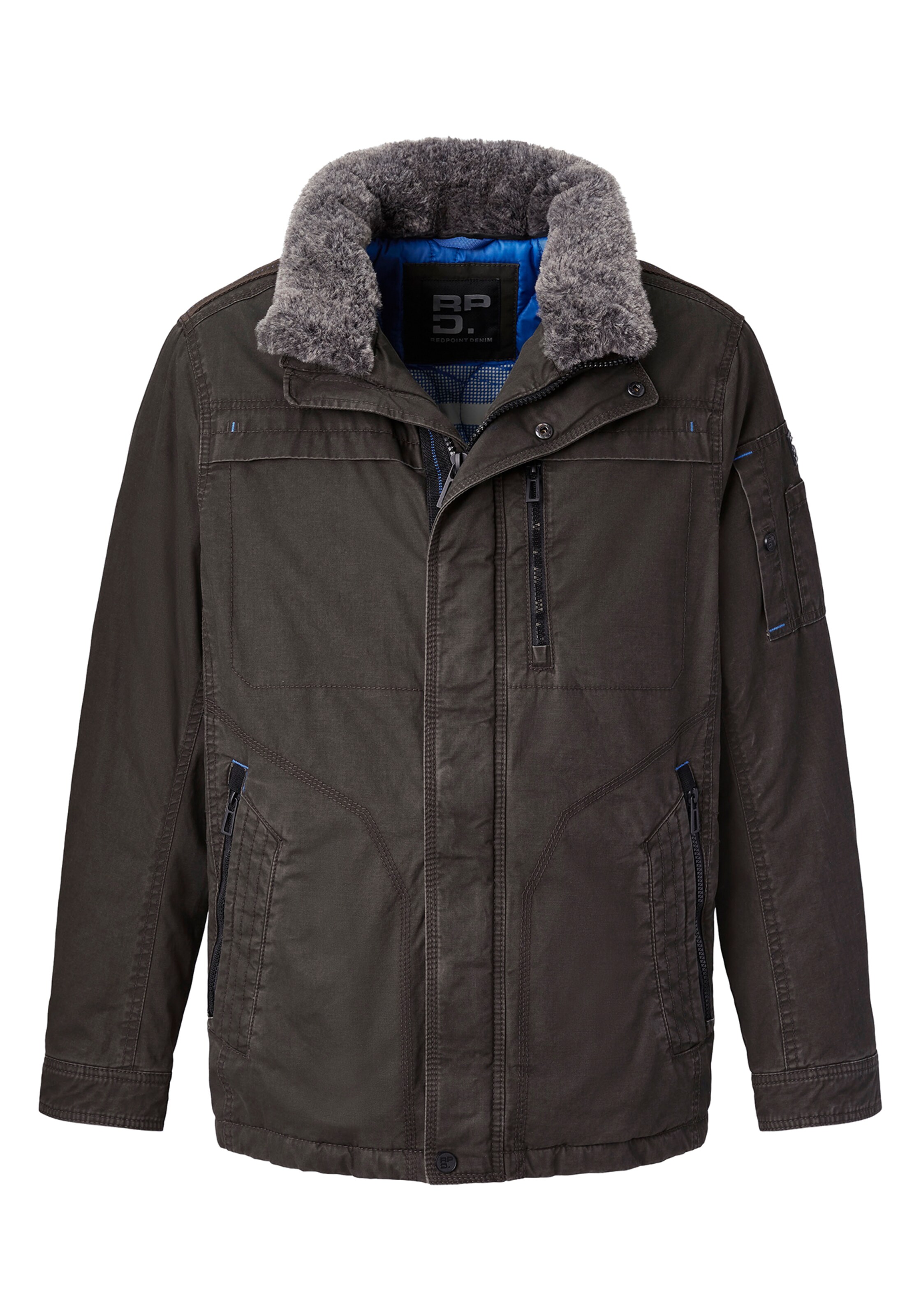 REDPOINT Winter Jacket in Black: front