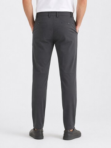 ALLTHEMEN Regular Traditional Pants 'Feder' in Grey