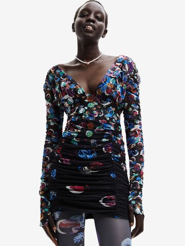 Desigual Kleid  'CONFETTI' in Schwarz: predná strana