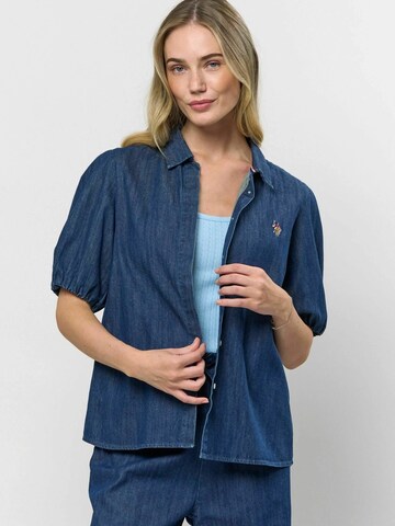 U.S. POLO ASSN. Tričko ' Maui ' – modrá: přední strana