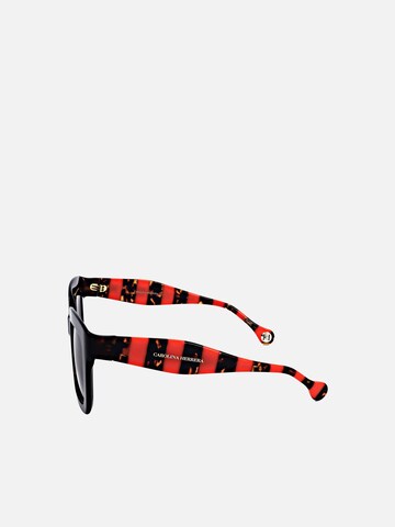 Carolina Herrera Zonnebril in Rood