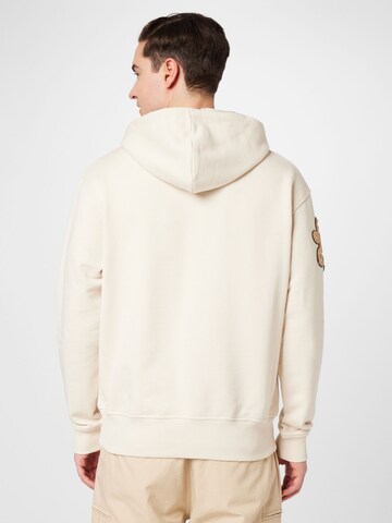 Les Deux Sweatshirt 'Varsity' in Beige