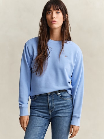 GANT Sweatshirt in Blue: front