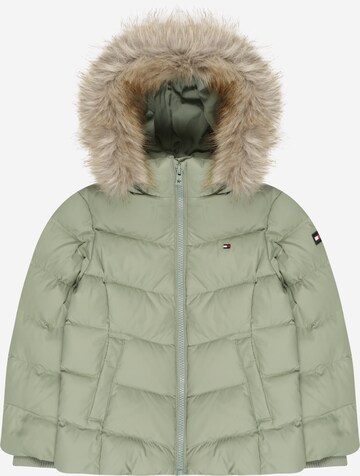 Veste d’hiver TOMMY HILFIGER en vert : devant