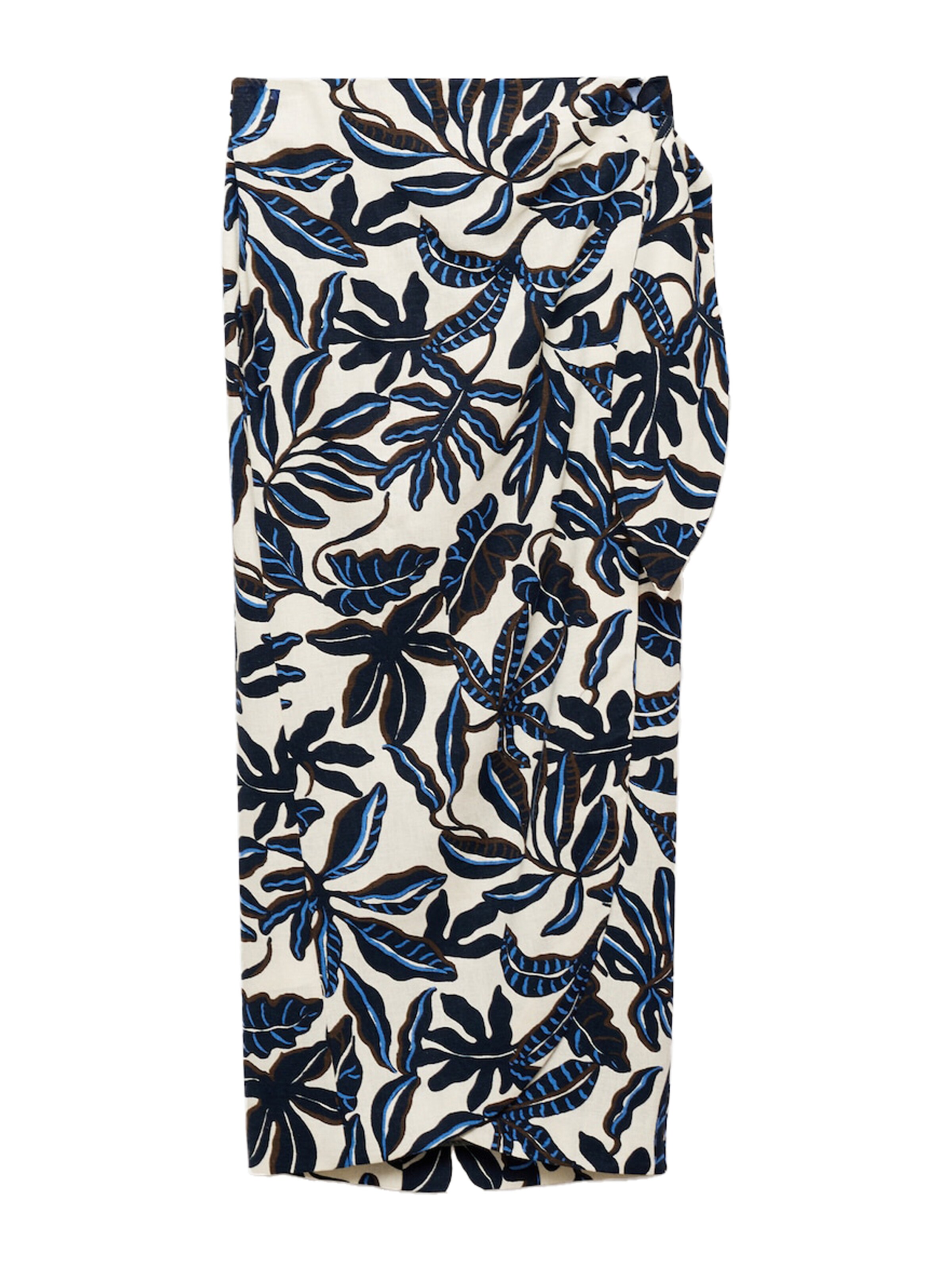 Fustă 'MERCI' de la MANGO pe bej: față