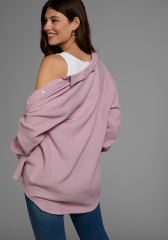 LAURA SCOTT Bluse in Pink