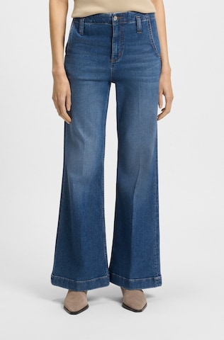 BOSS Flared Jeans ' Rosalya 2.0 ' in Blau: Vorderseite