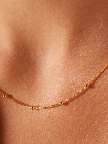 Lucardi Necklace 'Basic' in Gold