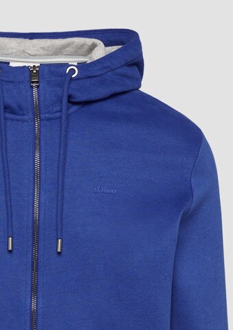 s.Oliver Sweatjacke in Blau