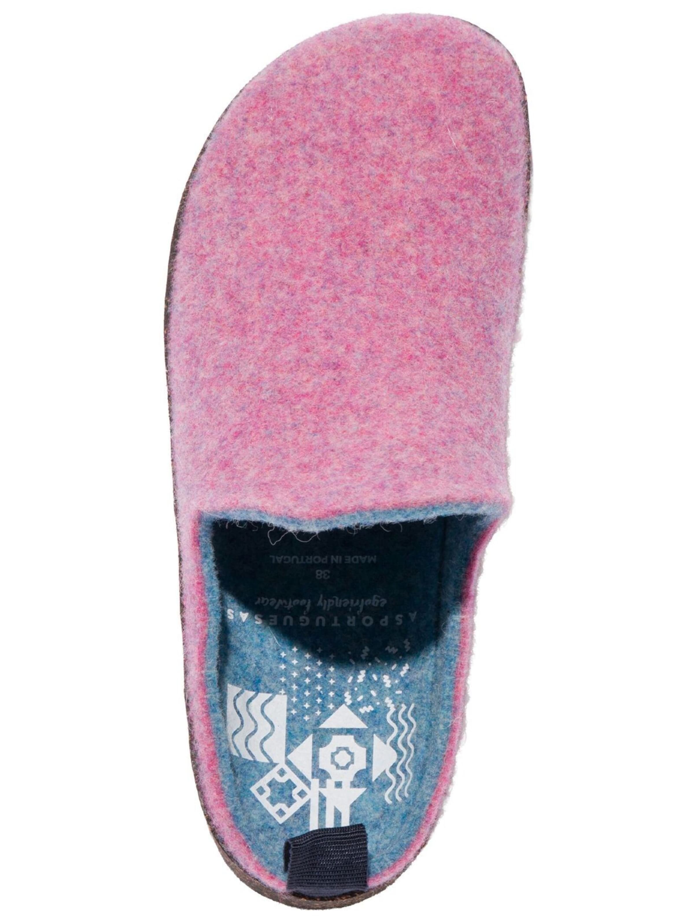Asportuguesas Huisschoenen in Roze