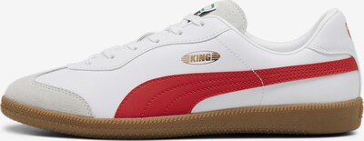 PUMA Fußballschuhe 'KING 21 IT' in grau / blutrot / weiß, Produktansicht