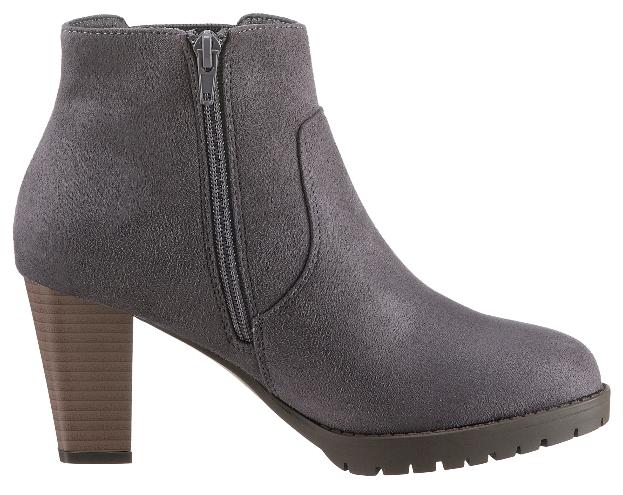 Aniston Ankle Boots in Grey