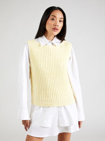 Pullover 'BARE SHAKER' di Abercrombie & Fitch in giallo: frontale