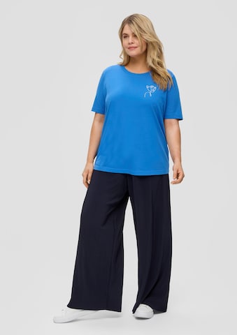 T-shirt s.Oliver Red Label Big & Tall en bleu