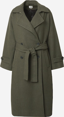 SECOND FEMALE Between-Seasons Coat 'Verle' in Green: front