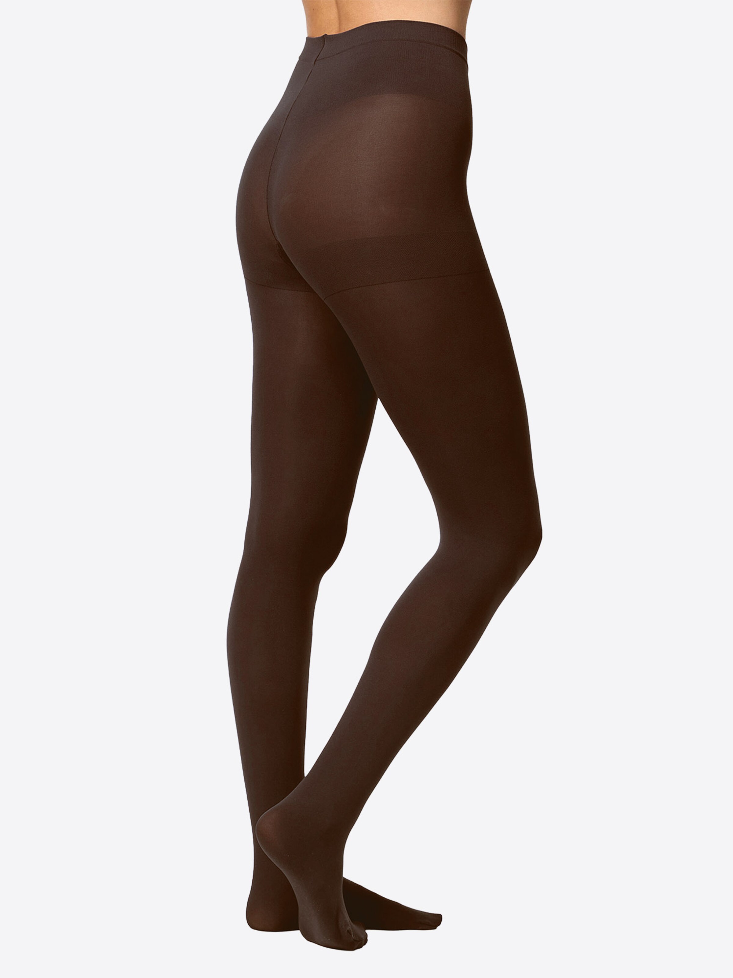 Collants ' Ultra-Blickdicht 80 DEN ' Nur Die en marron : devant