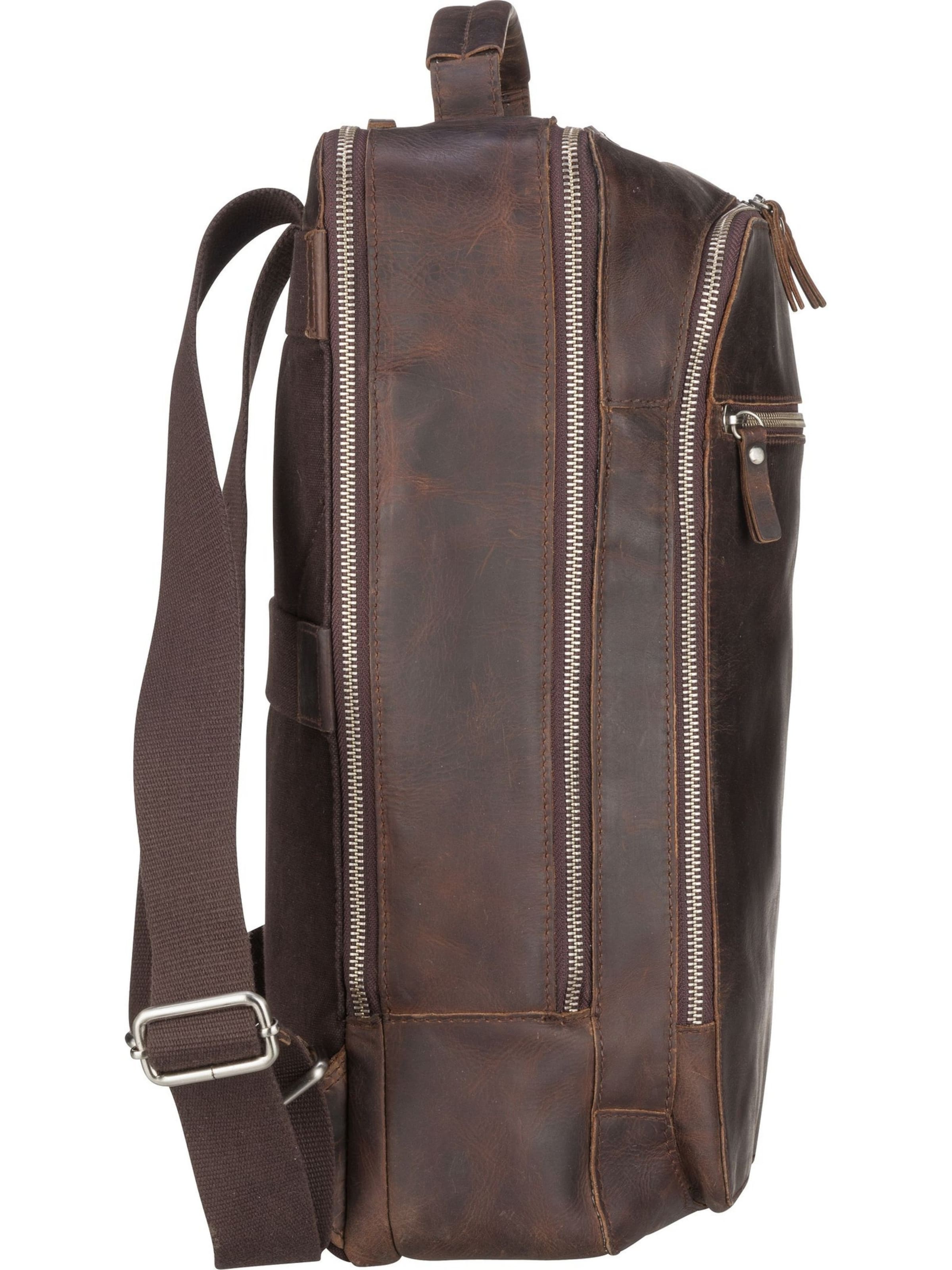 LEONHARD HEYDEN Rucksack in Braun