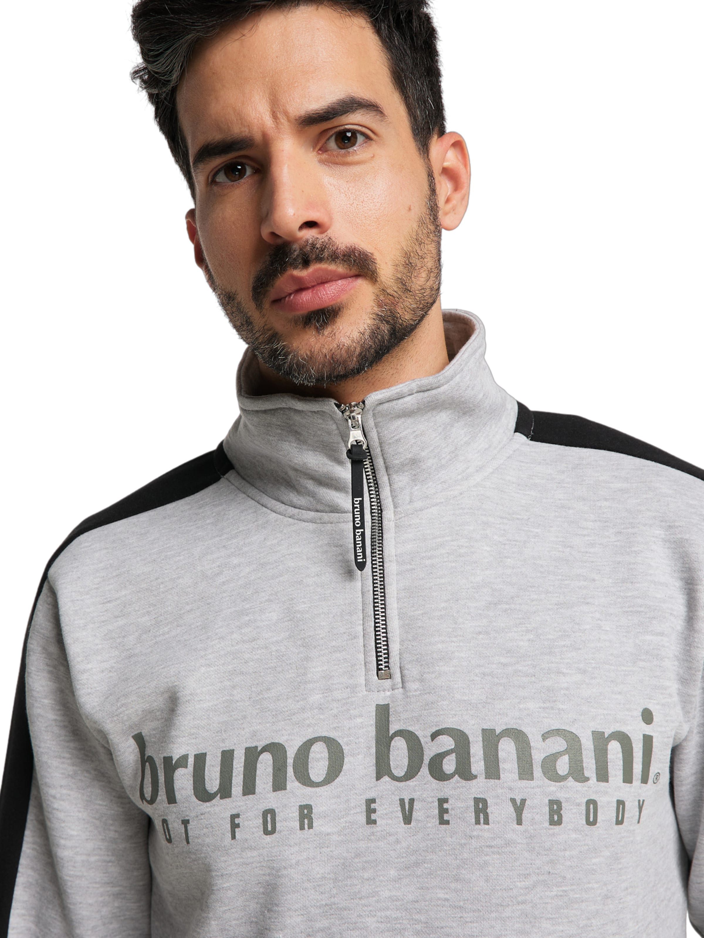 Bruno Banani Sweatshirt 'ANTHONY' in Grijs