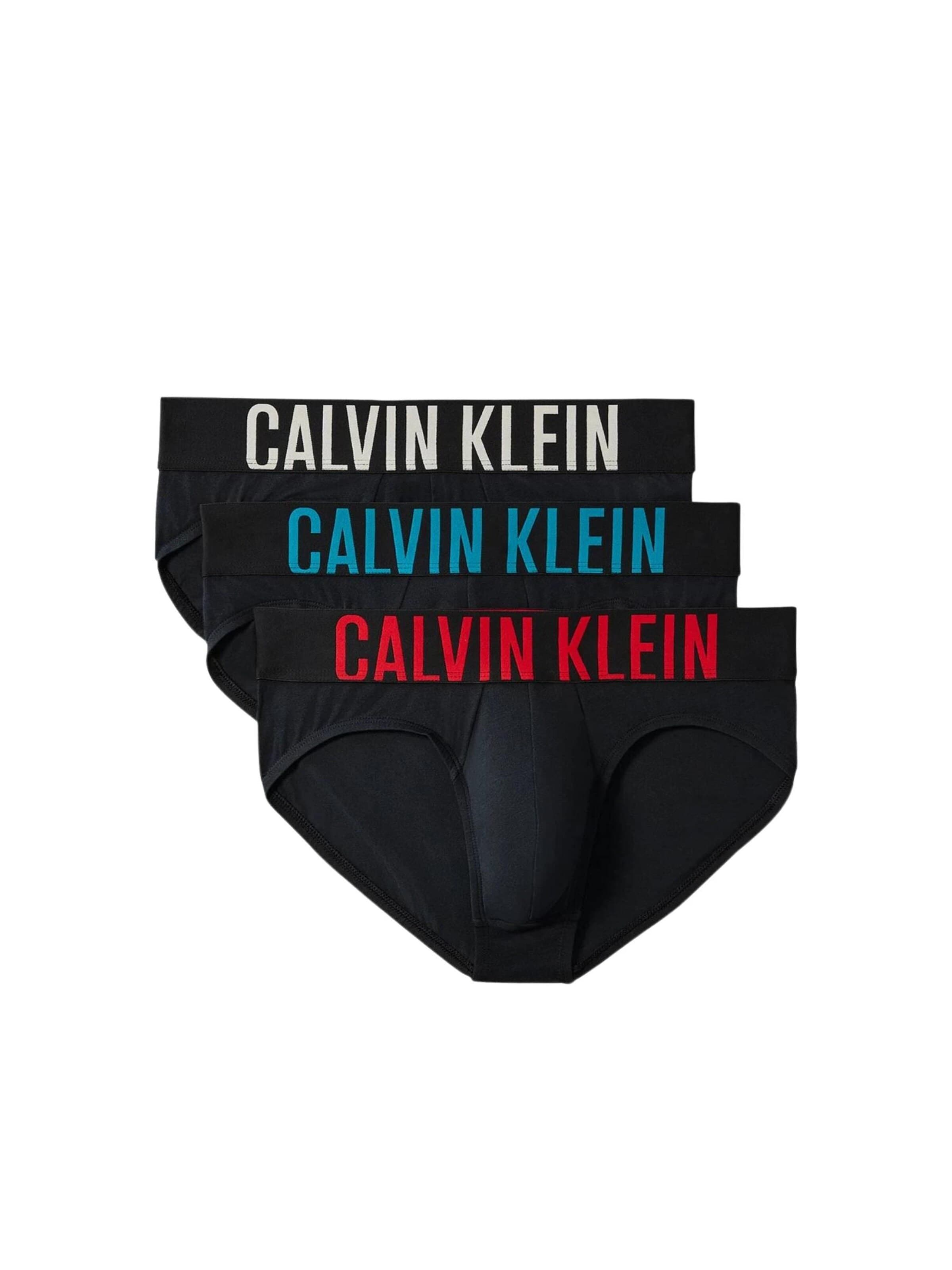 Calvin Klein Trosa 'CALVIN KLEIN HIP BRIEF 3PK' i svart: framsida