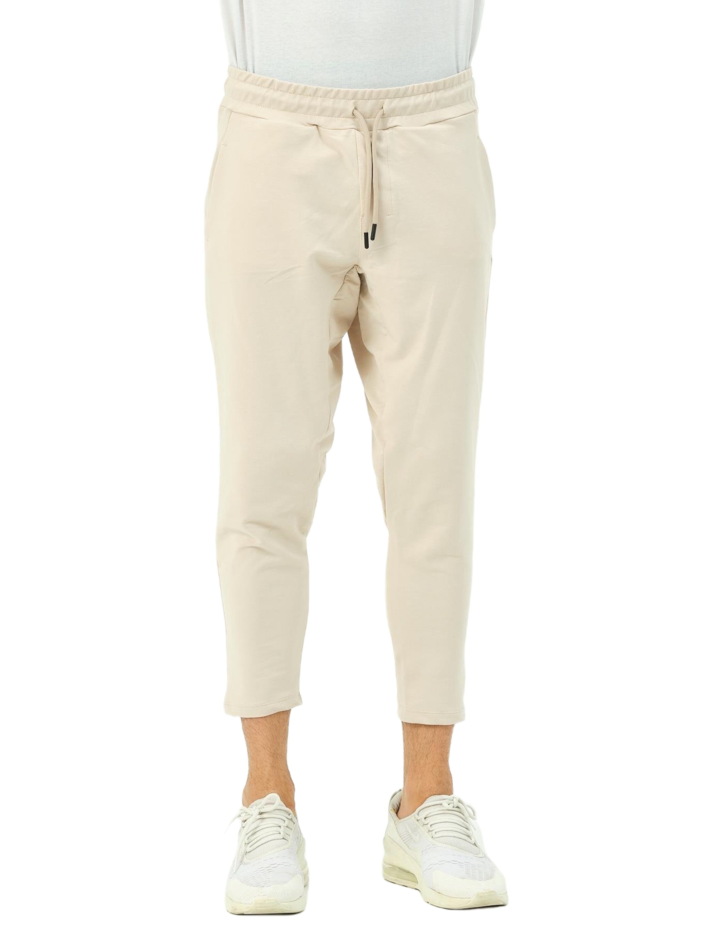 Effilé Pantalon C&City en beige : devant