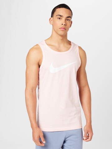 Nike Sportswear T-shirt 'ICON SWOOSH' i rosa: framsida