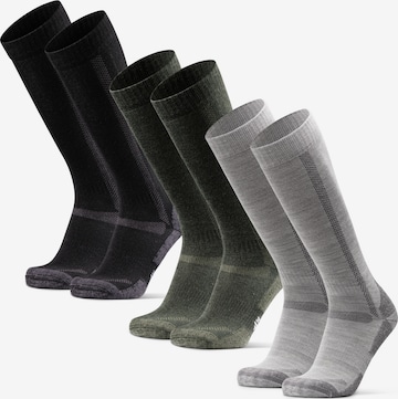 DANISH ENDURANCE Kniestrümpfe in Mischfarben: Vorderseite