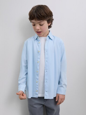 Scalpers Средняя посадка Рубашка 'Summer Seatle' в Синий