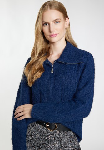 DreiMaster Vintage Knit cardigan in Blue