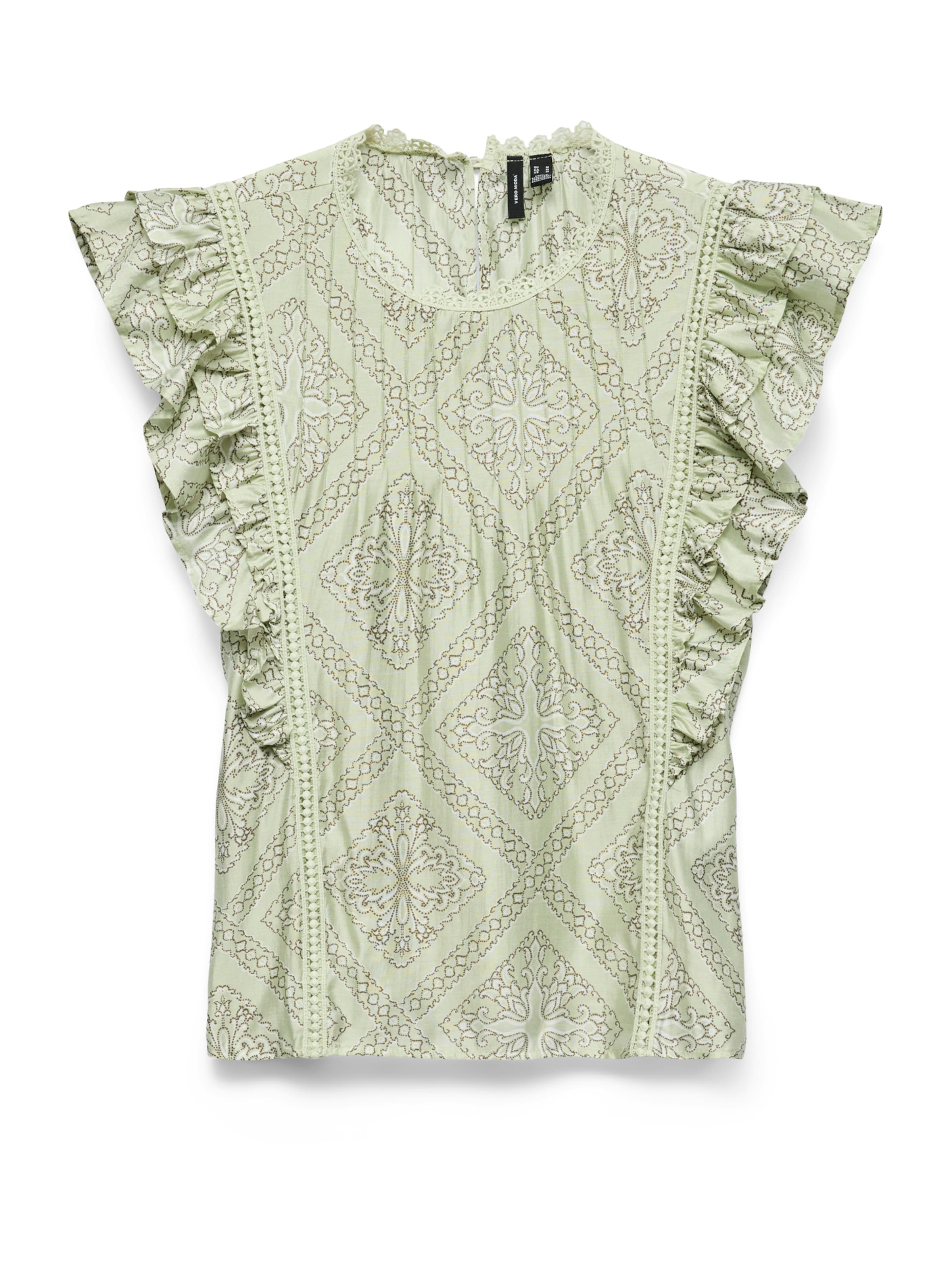 VERO MODA Blouse 'VMBLISS' in Green: front