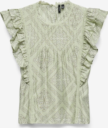 VERO MODA Blouse 'VMBLISS' in Green: front