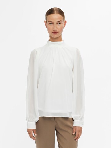 OBJECT Blouse 'Mila' in Wit: voorkant