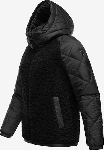 Ragwear Fleecejacke 'Leeloo' in Schwarz