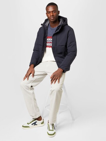 JACK & JONES Prechodná bunda 'TIGER' - Modrá